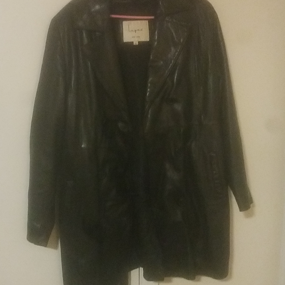 Wilson Leather peacoat